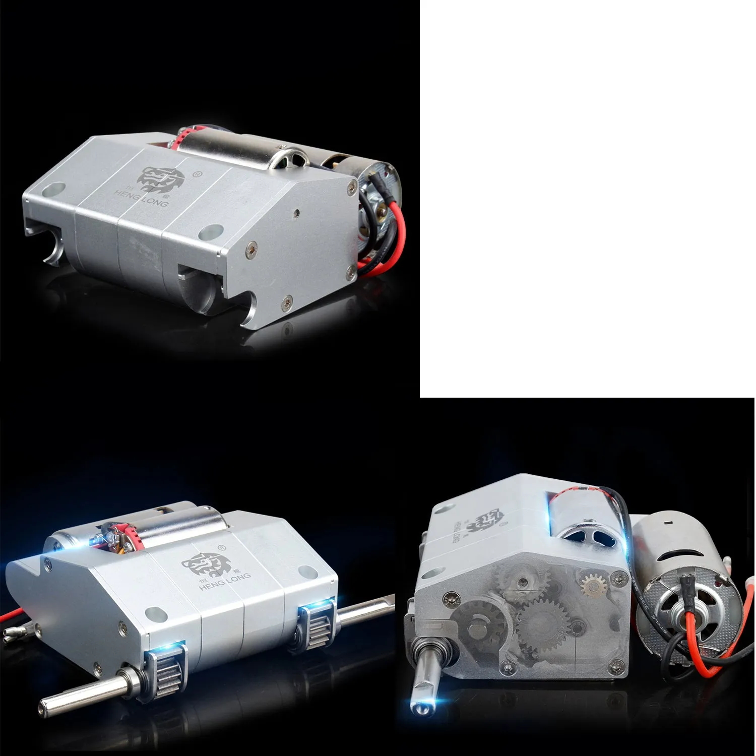 1/16 Henglong H55MM H60MM H65MM L49MM L50.5MM L55MM L65MM Gearbox 1/39 or 1/48 Gear Ratio 6.0S 6.1S 7.0 7.1 Main Board RC Tank