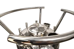312lb ASME Non-Jacketed Solvent Tank | V1 | Unassembled