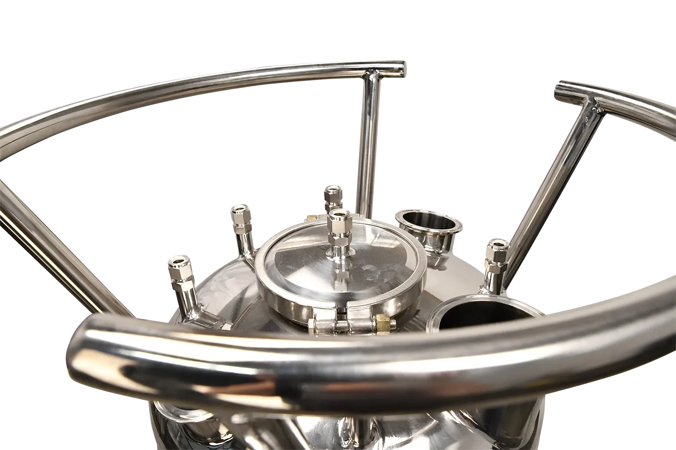 312lb ASME Non-Jacketed Solvent Tank | V1 | Unassembled