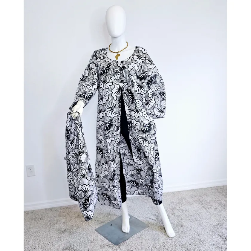 African Ankara Kimono