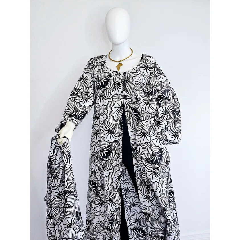 African Ankara Kimono