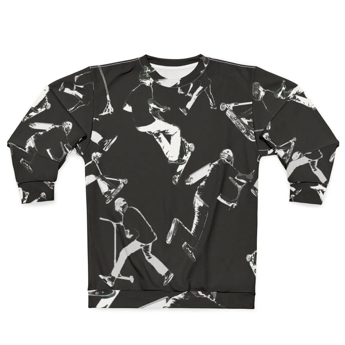 Airtime Stunt Scooter Sweatshirt for Extreme Sports Enthusiasts