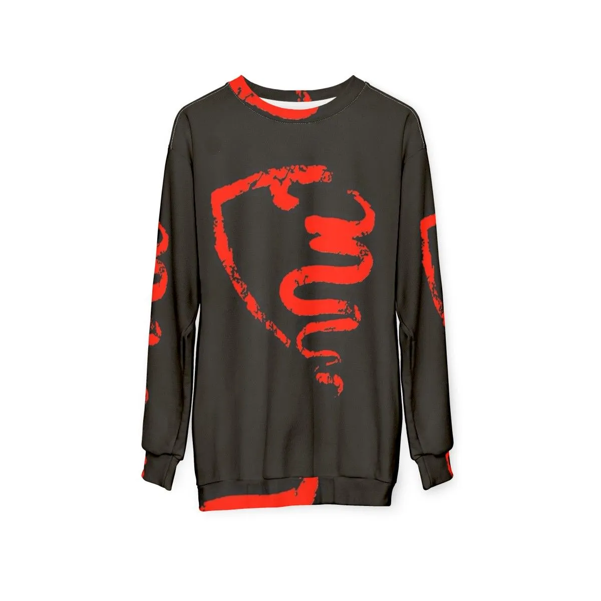 Alfa Romeo Grunge Sweatshirt for Car Enthusiasts