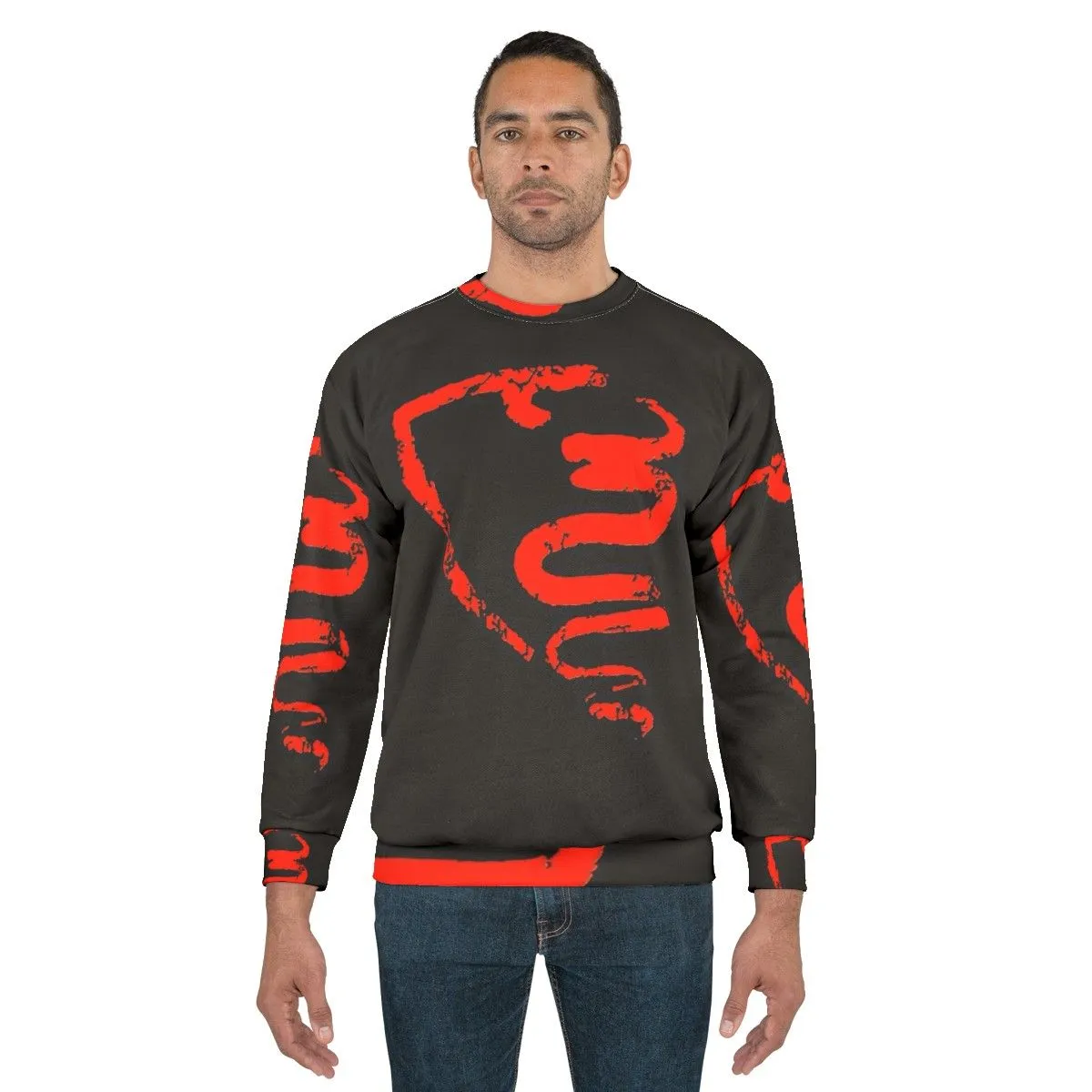 Alfa Romeo Grunge Sweatshirt for Car Enthusiasts