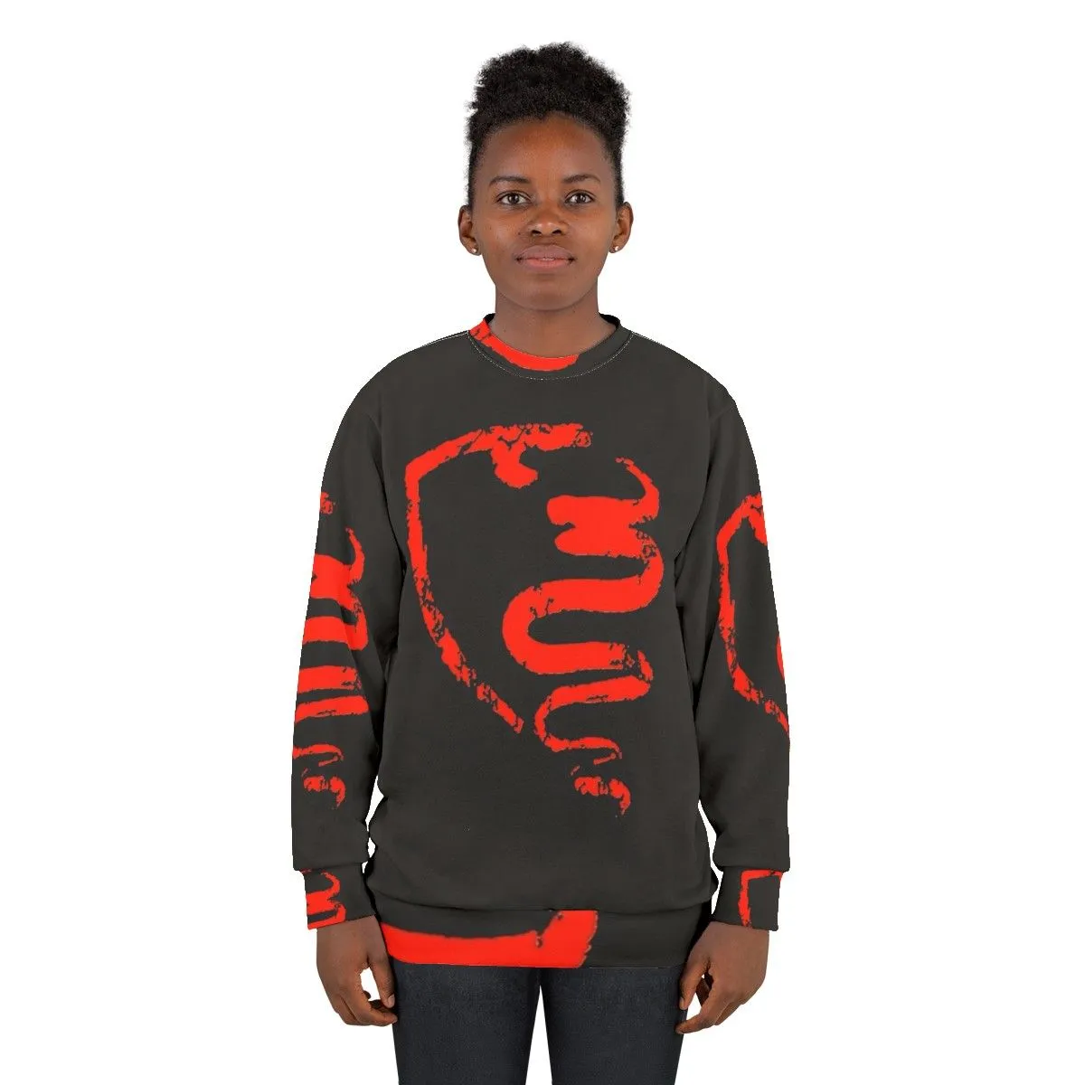 Alfa Romeo Grunge Sweatshirt for Car Enthusiasts