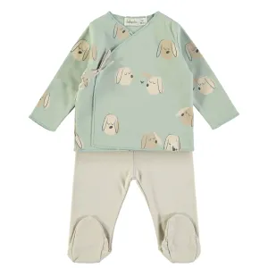 Babyclic 2-Piece Infant Jacket & Pant Outfit | Puppy Guests