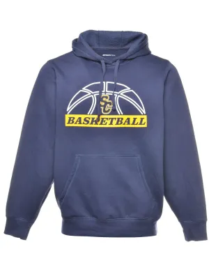 Basketball Printed Hoodie - M