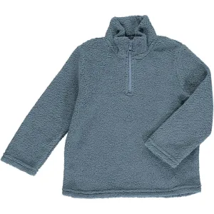 Boys Sherpa | Macchu Sherpa Zip up - Blue | Me and Henry