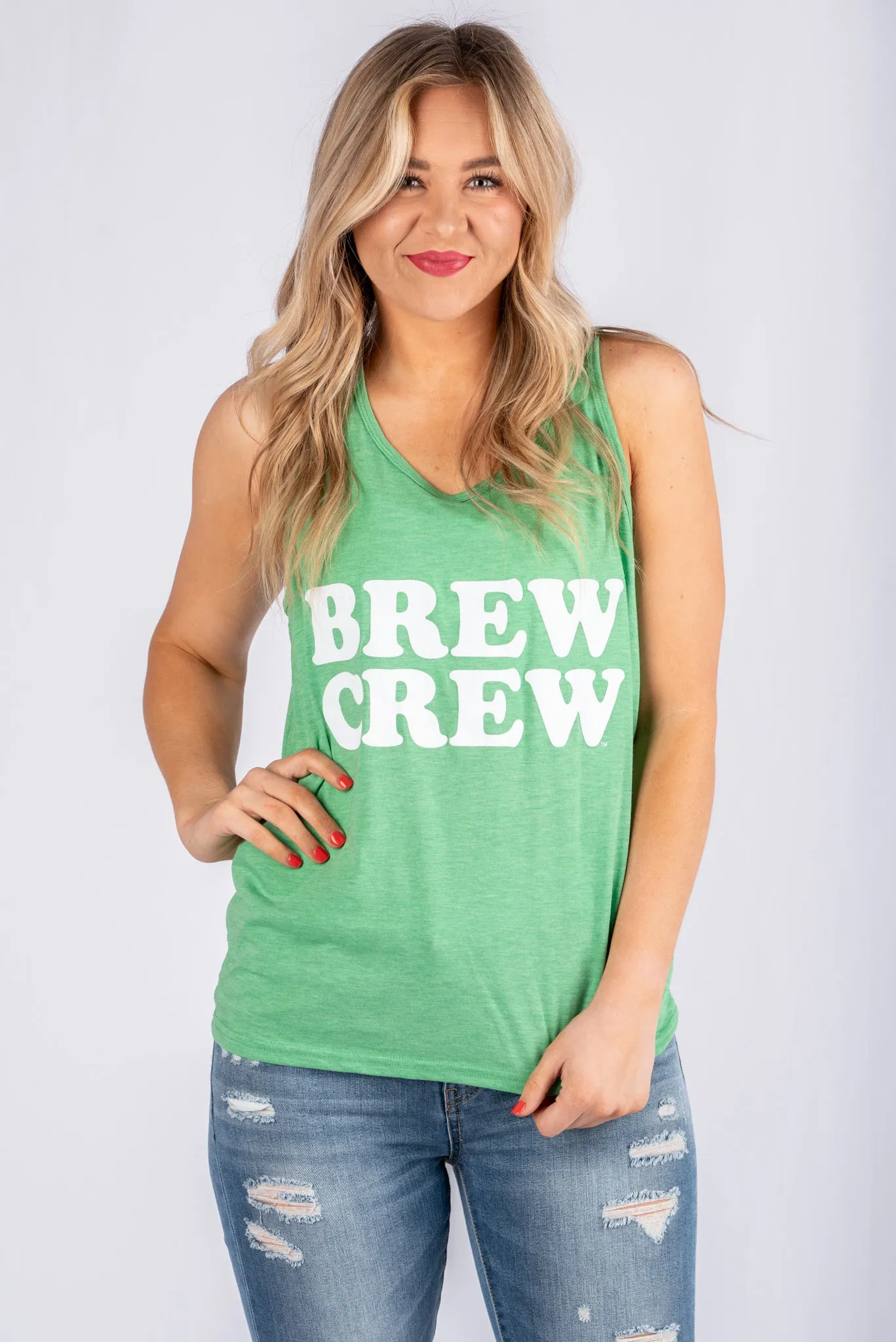 Brew Crew Green Unisex Tank