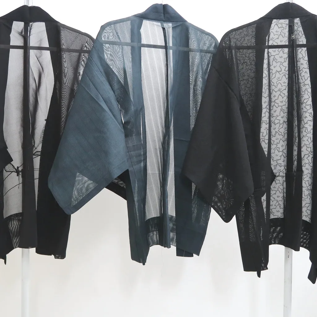 Bundle 12pcs Silk See-Through Haori Jacket Wholesale Bulk Free Shipping #425