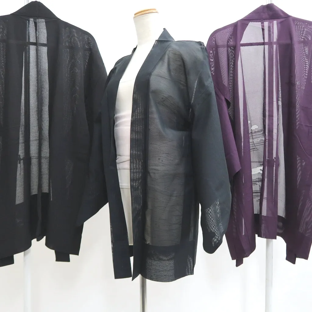 Bundle 12pcs Silk See-Through Haori Jacket Wholesale Bulk Free Shipping #425