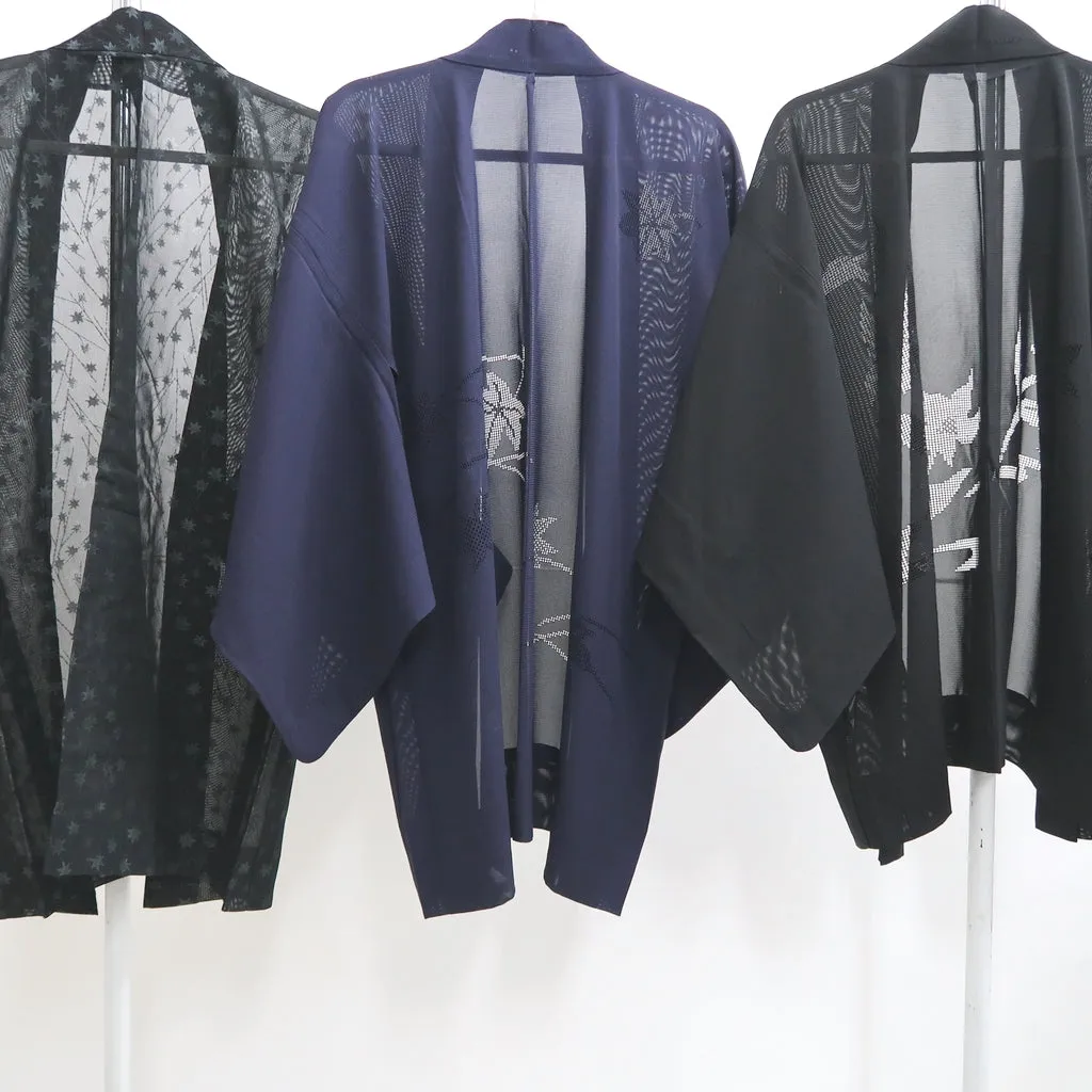 Bundle 12pcs Silk See-Through Haori Jacket Wholesale Bulk Free Shipping #425