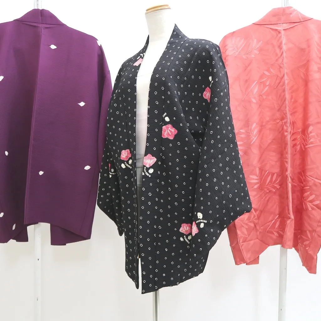 Bundle 15pcs Silk Haori Jacket Wholesale Bulk Free Shipping #499