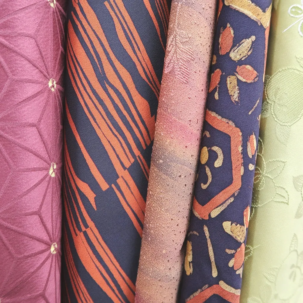 Bundle 15pcs Silk Haori Jacket Wholesale Bulk Free Shipping #499