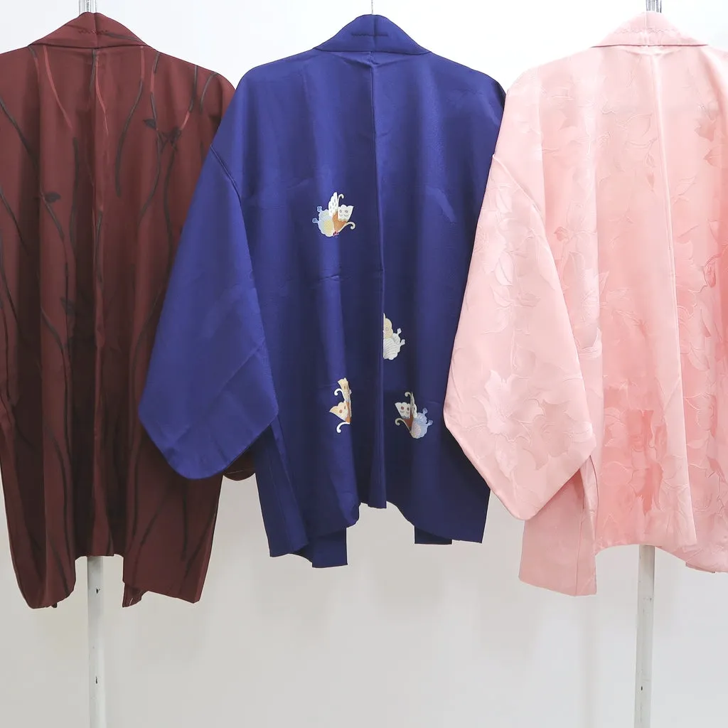 Bundle 15pcs Silk Haori Jacket Wholesale Bulk Free Shipping #499