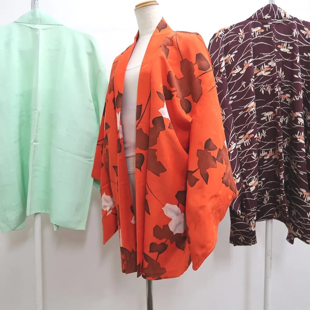 Bundle 15pcs Silk Haori Jacket Wholesale Bulk Free Shipping #575