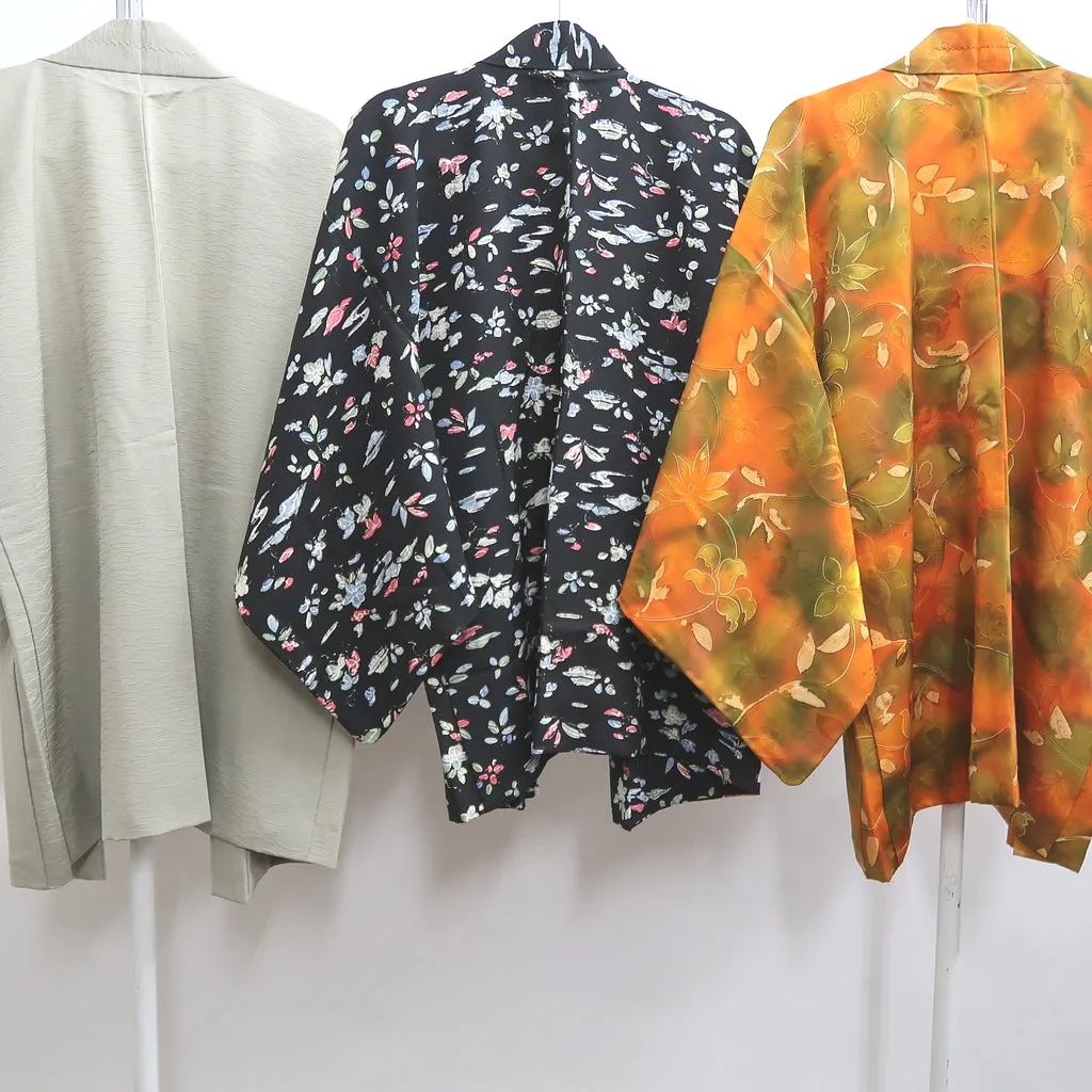 Bundle 15pcs Silk Haori Jacket Wholesale Bulk Free Shipping #575