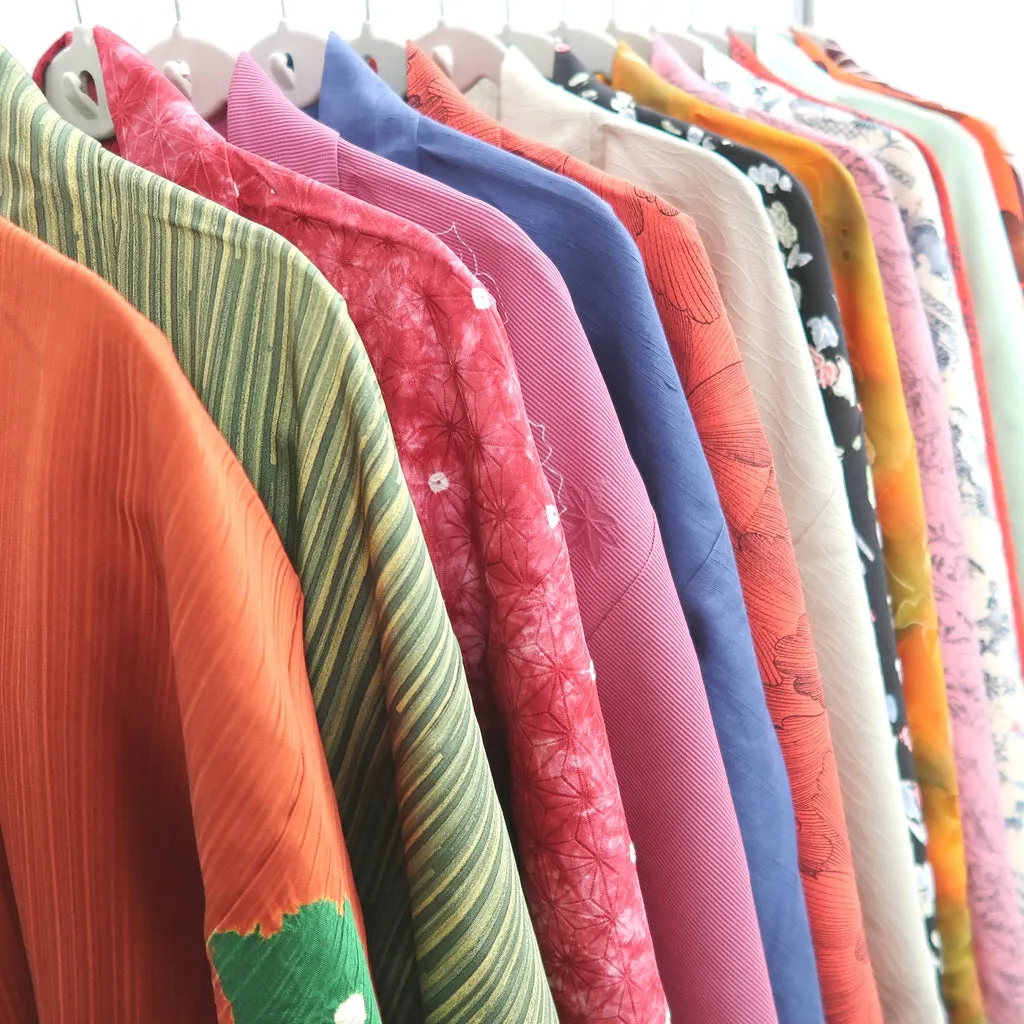Bundle 15pcs Silk Haori Jacket Wholesale Bulk Free Shipping #575