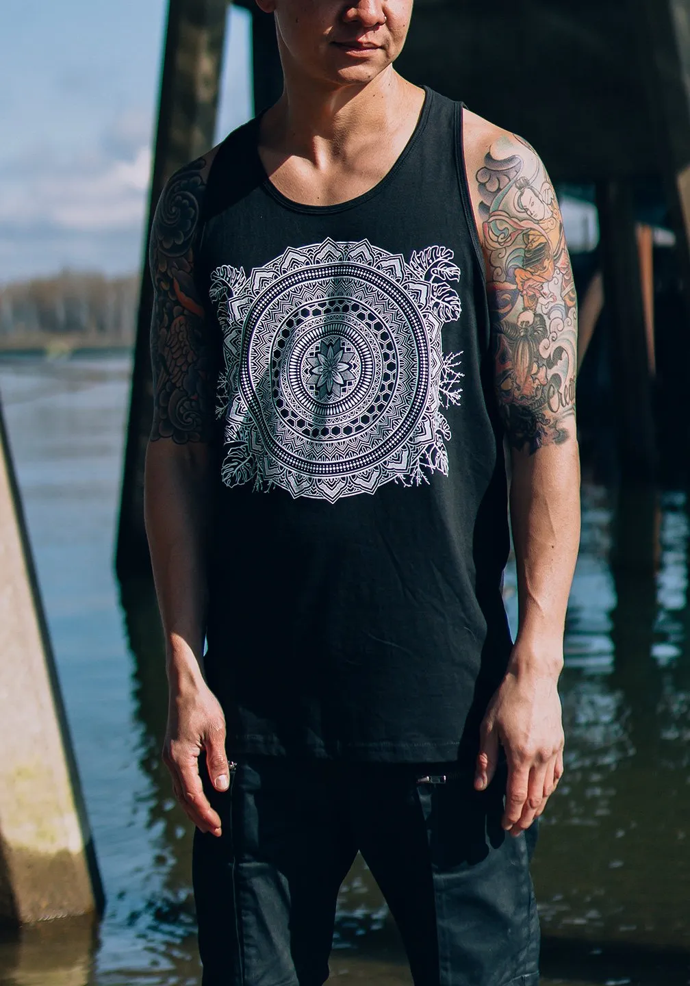 Cassady Bell Remix Mandala Tank Top