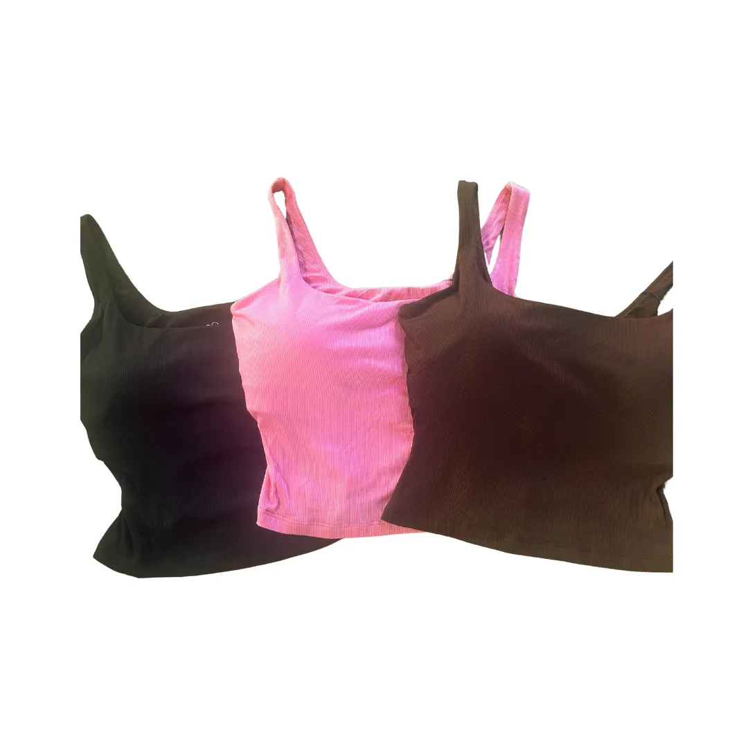 Casually Active Ribbed Tank