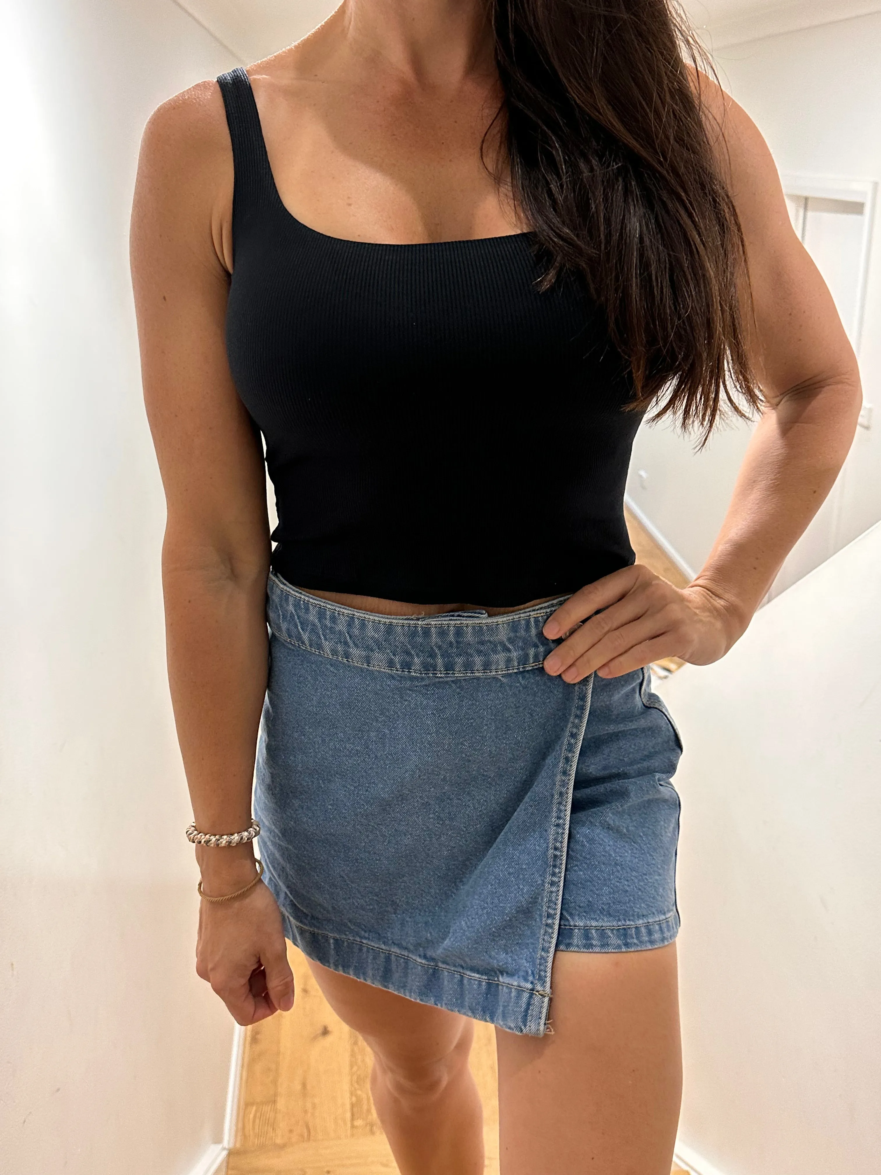 Casually Active Ribbed Tank