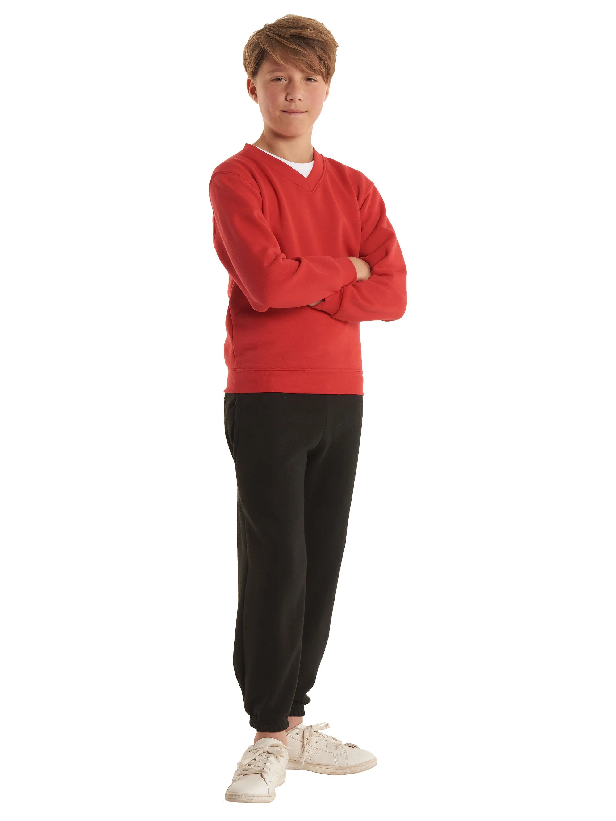 Childrens Classic V-Neck Sweatshirt | Royal