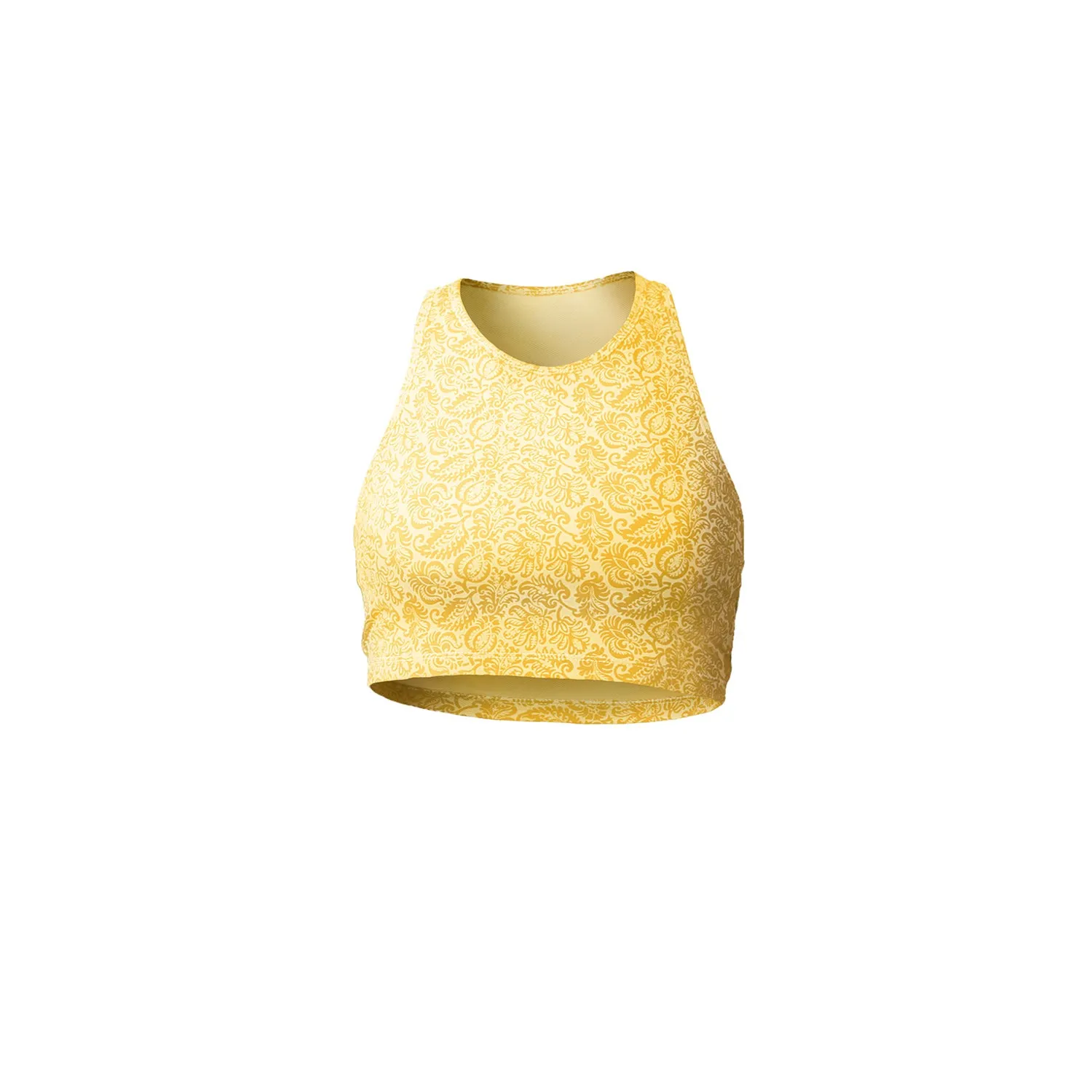 Citrine LB Print Bamboo Cotton Tank