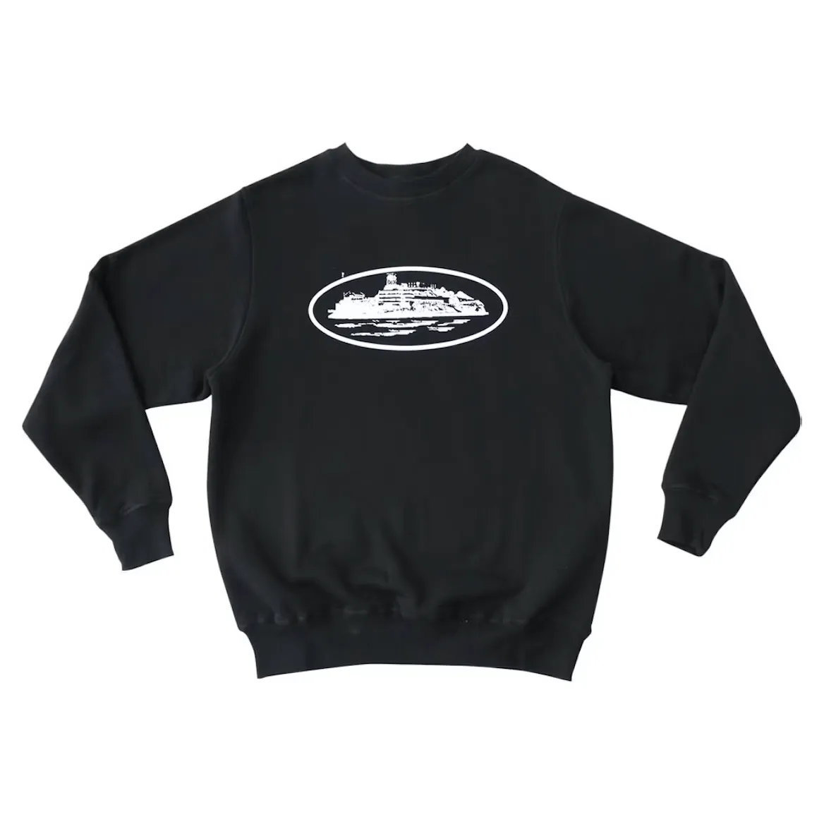Corteiz OG Alcatraz Sweatshirt Black