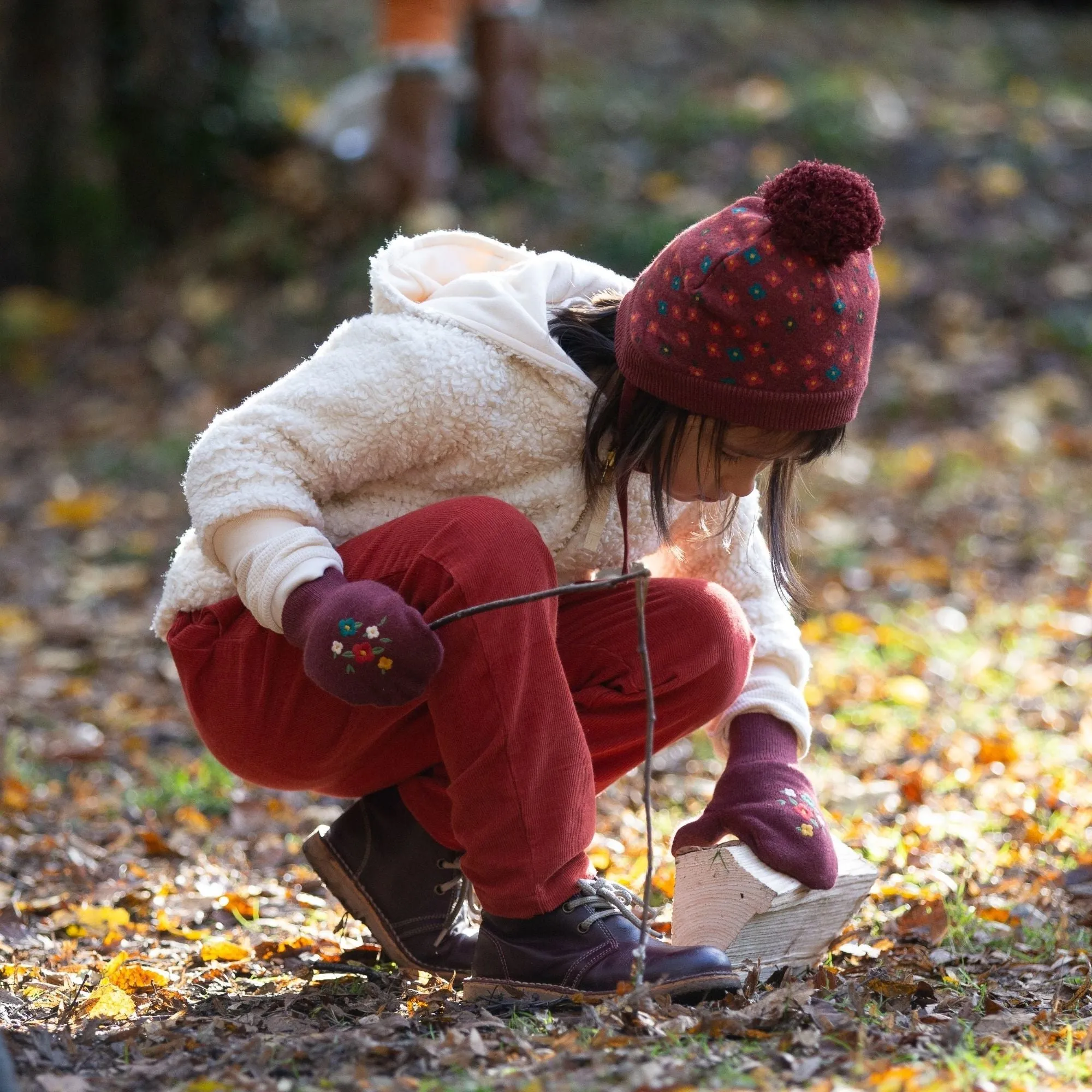Cosy Organic Sherpa Fleece Campfire Jacket