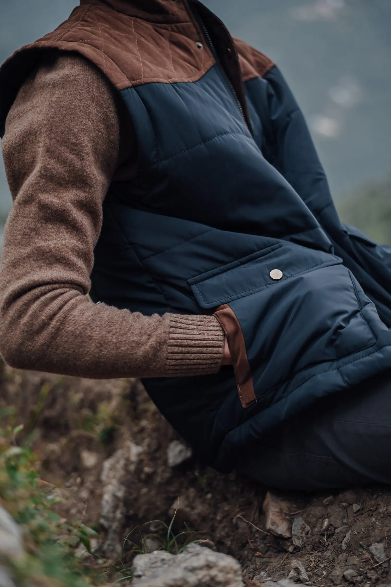 Double Styled Sherpa Vest