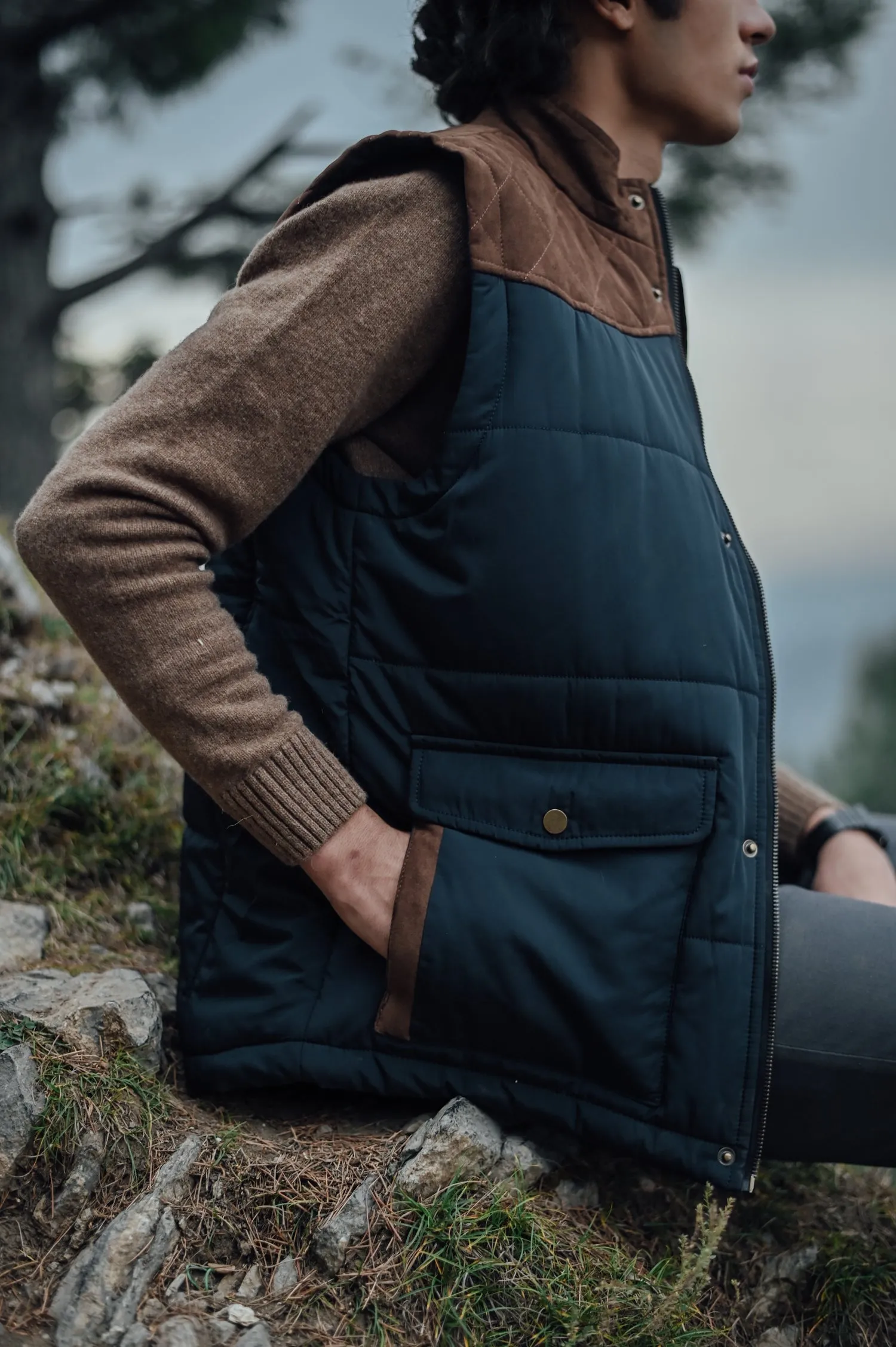 Double Styled Sherpa Vest