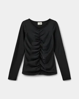 EBELLSY T-SHIRT LONG SLEEVE - Black