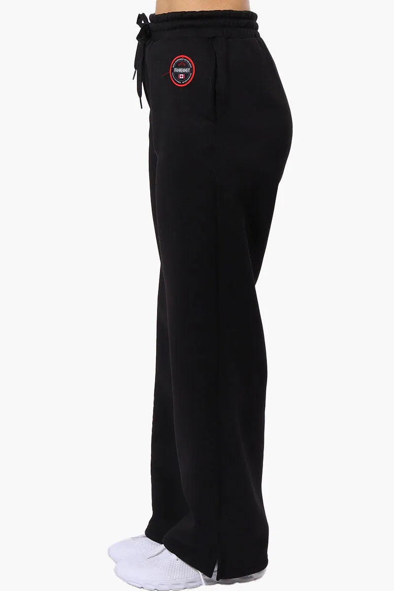 Fahrenheit Tie Waist Basic Sweatpants - Black