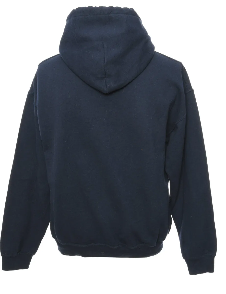 Fairfield Falcon Baseball Hooded Sports Sweatshirt - L