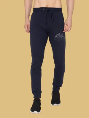 Flawless Letest Navy Men's Jogger