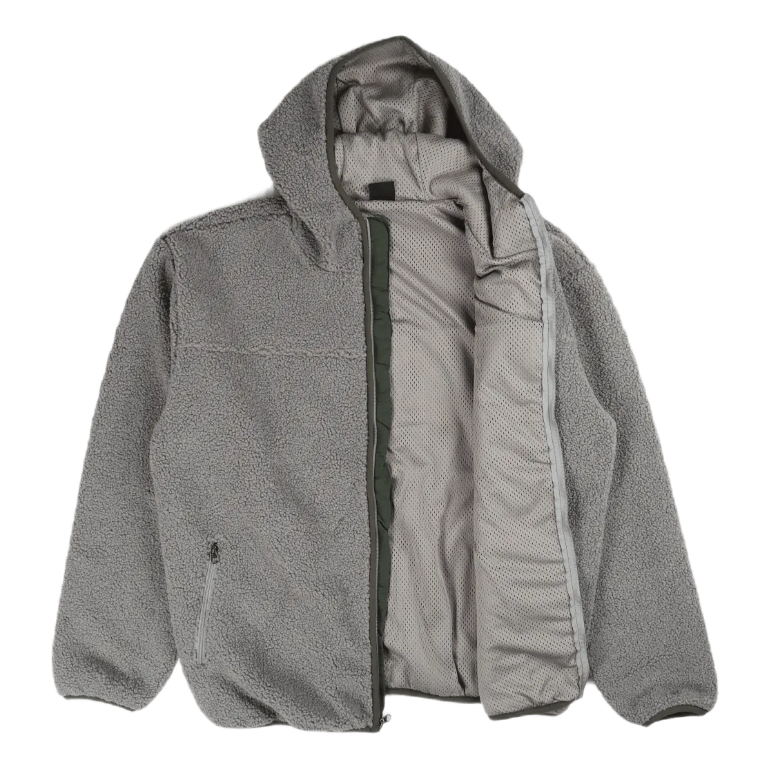 Fort Point Sherpa Jacket Steel Grey