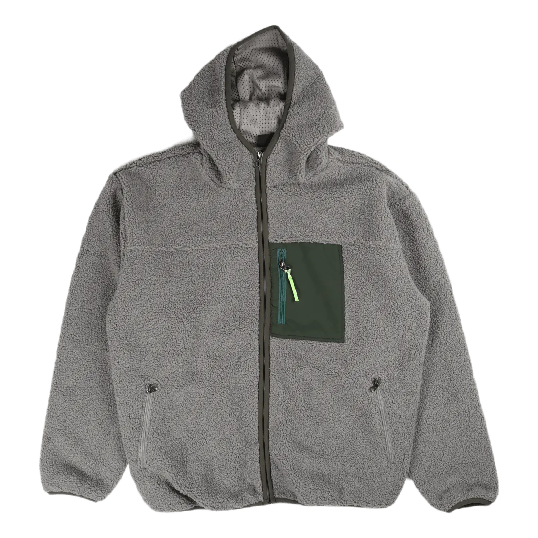 Fort Point Sherpa Jacket Steel Grey
