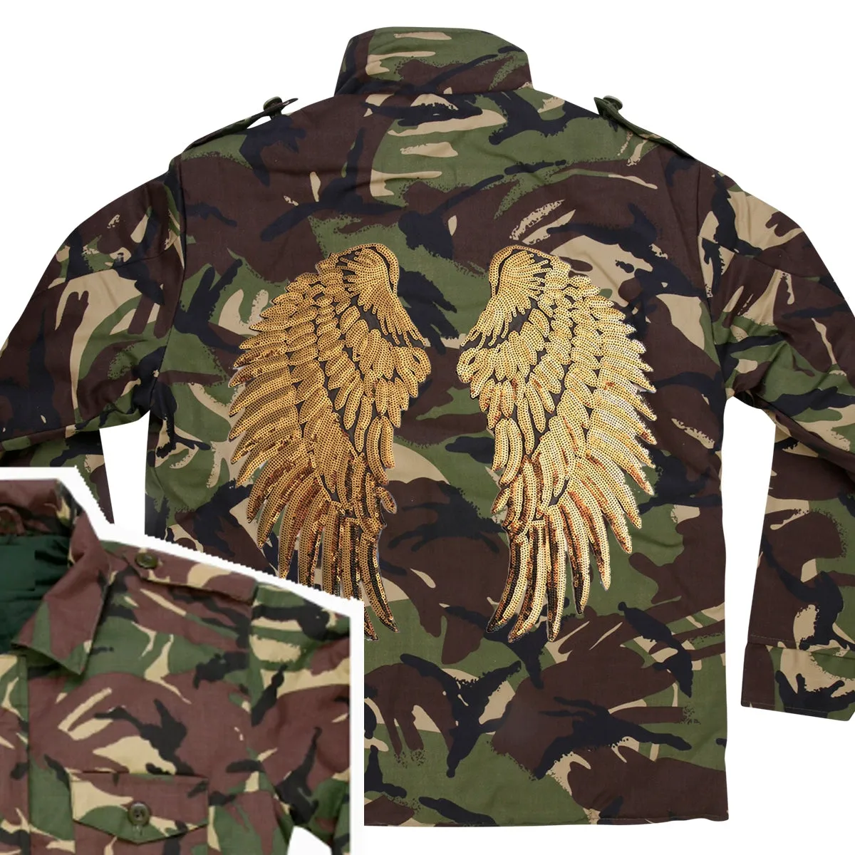 Gold Wings Camo Jacket