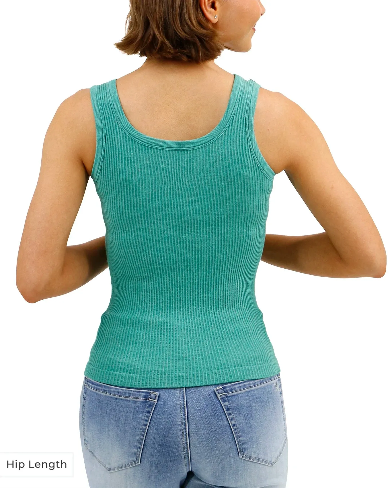 Heathered Green Brami Tank