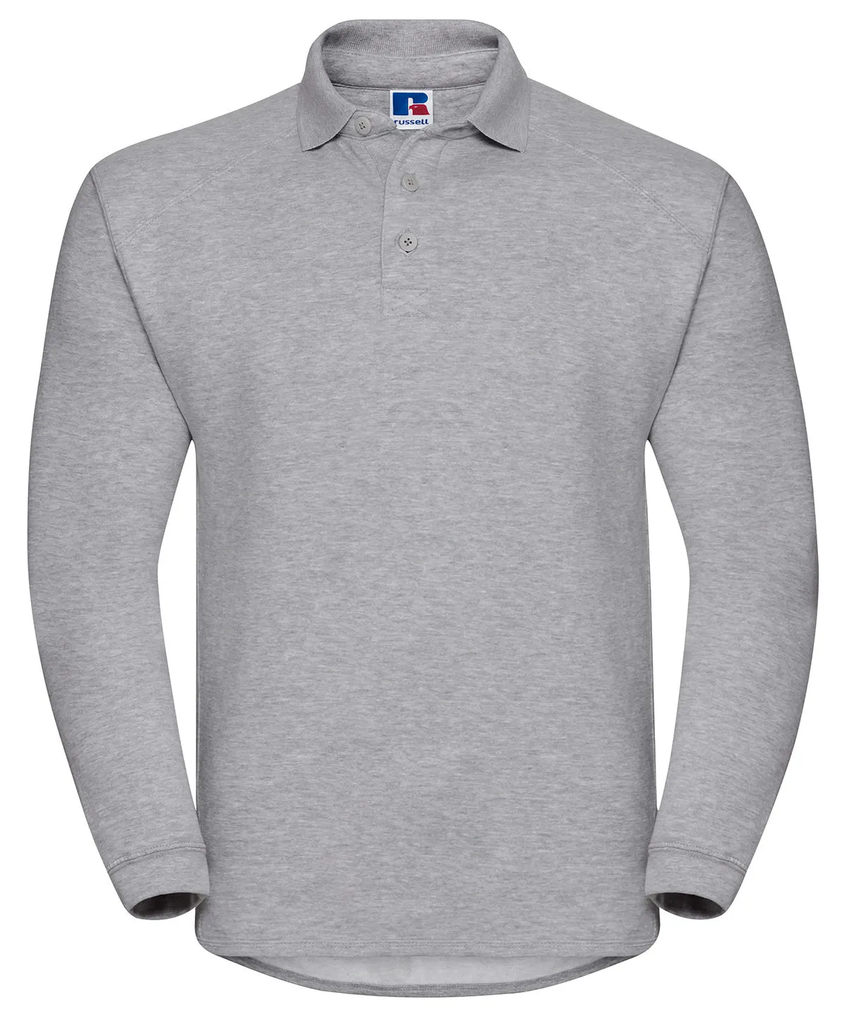 Heavy-duty collar sweatshirt | Light Oxford