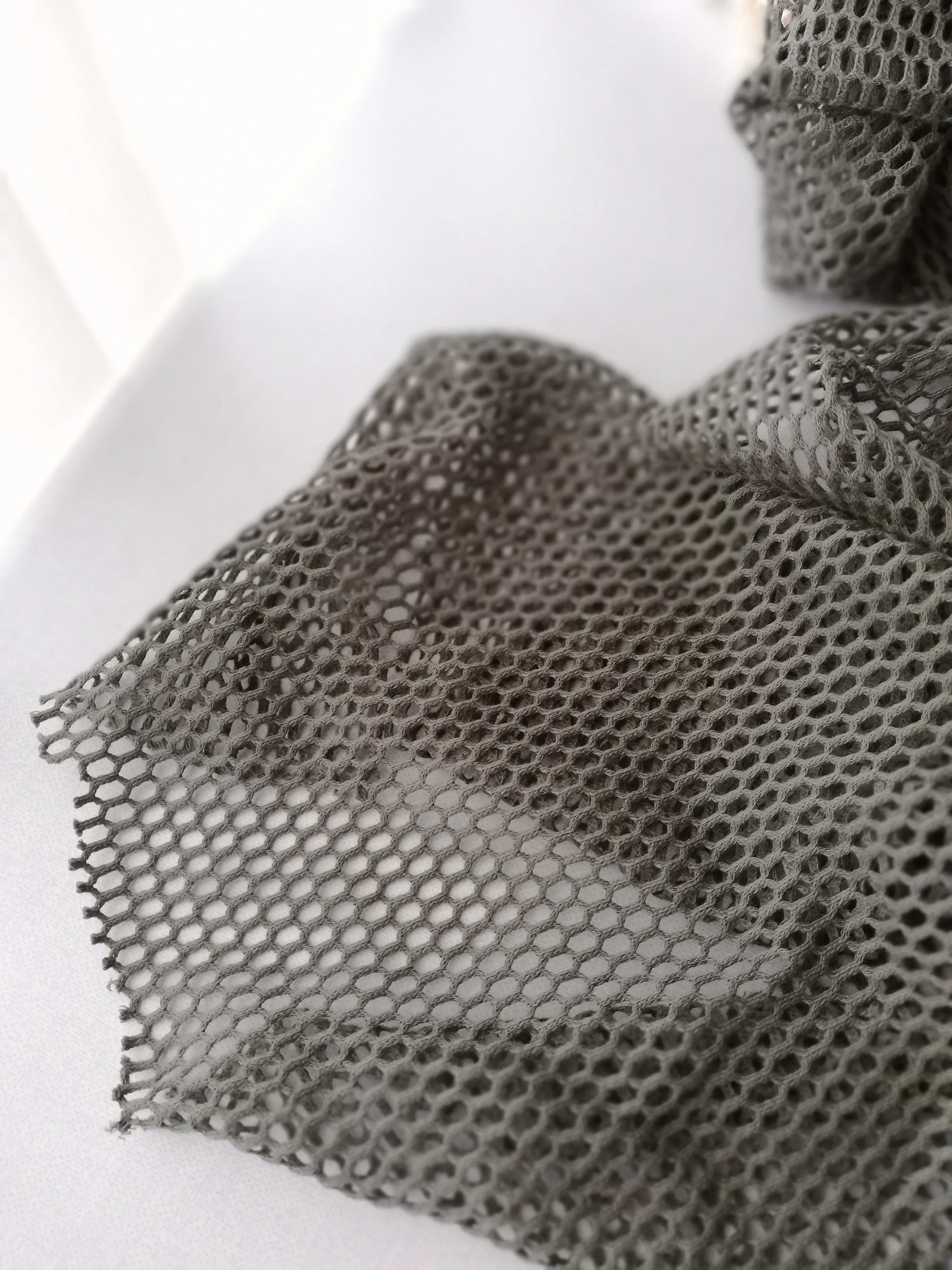 Jacket Kimono in Raw Mesh