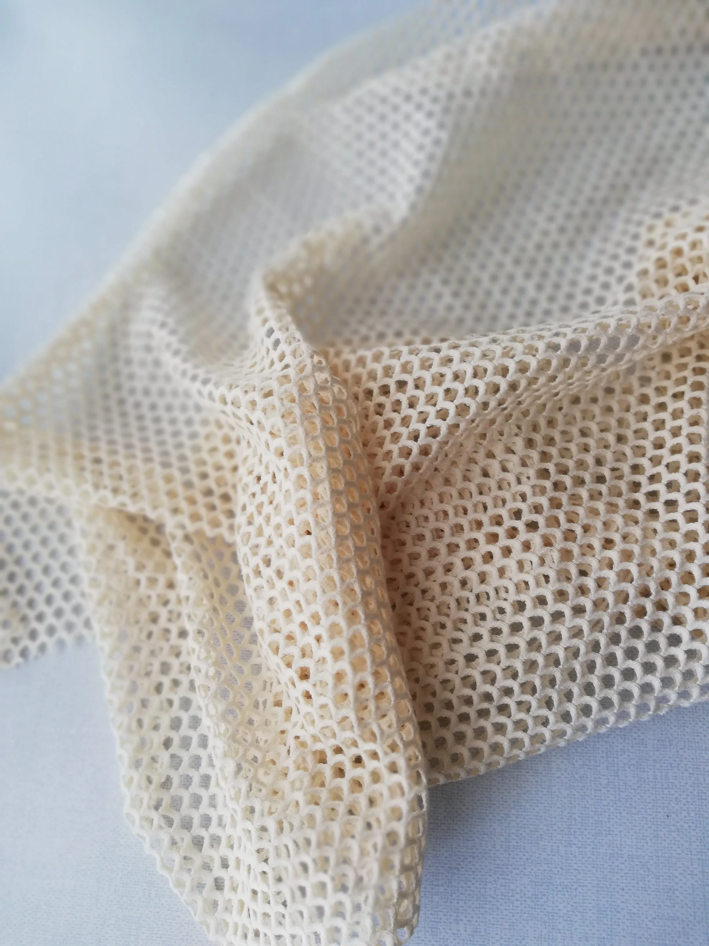Jacket Kimono in Raw Mesh