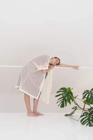 Jacket Kimono in Raw Mesh