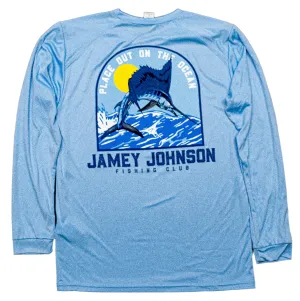 Jamey Johnson Fishing Club Long Sleeve Shirt (UPF 50 )