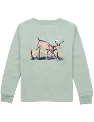 Jumping Buck LS Tee