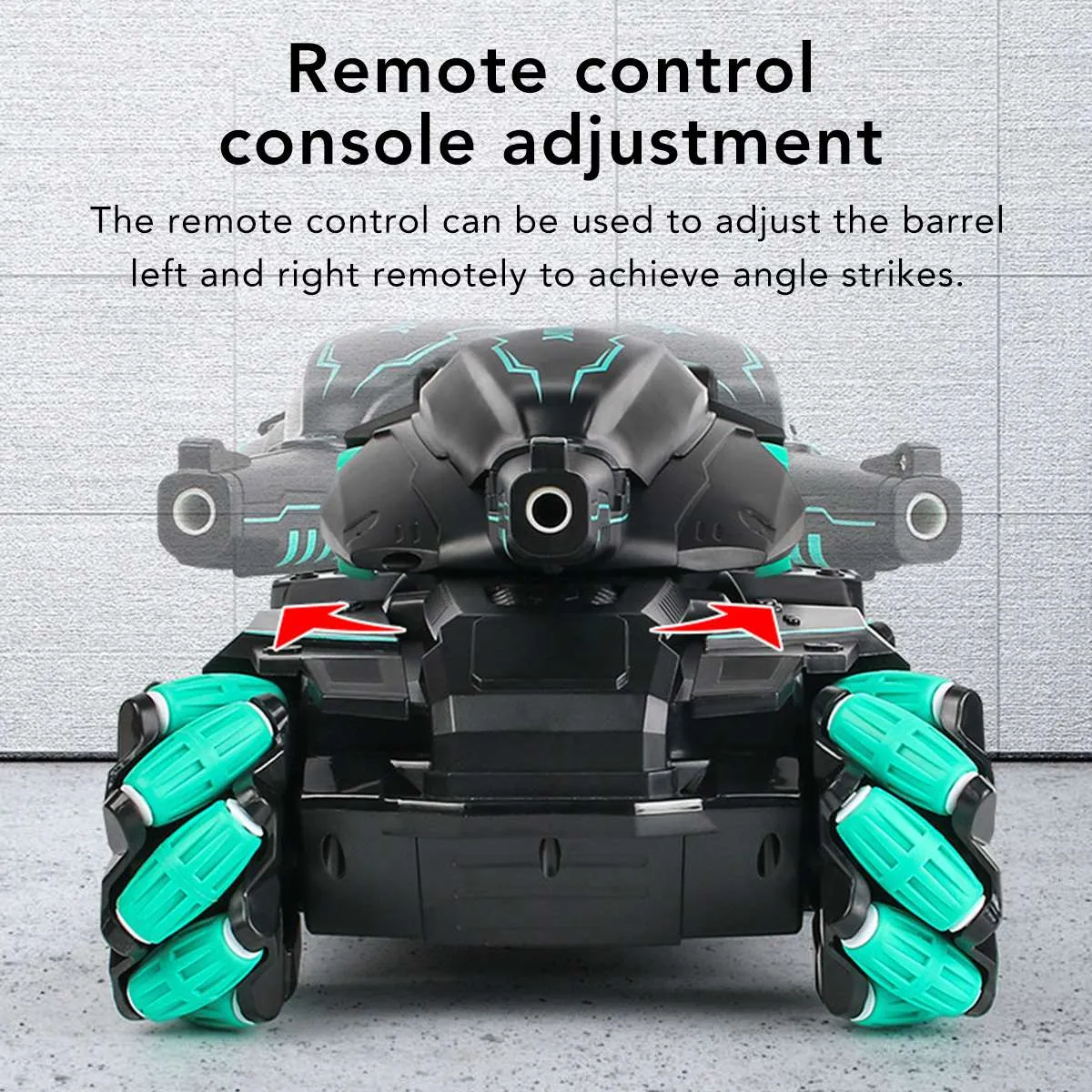 Kids Water Bomb Tank RC Gesture Sensor Tank Car Multiplayer Battle Remote Control Toys