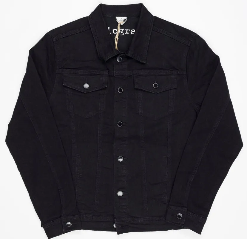 Kilogram Denim Jacket (Jet Black)