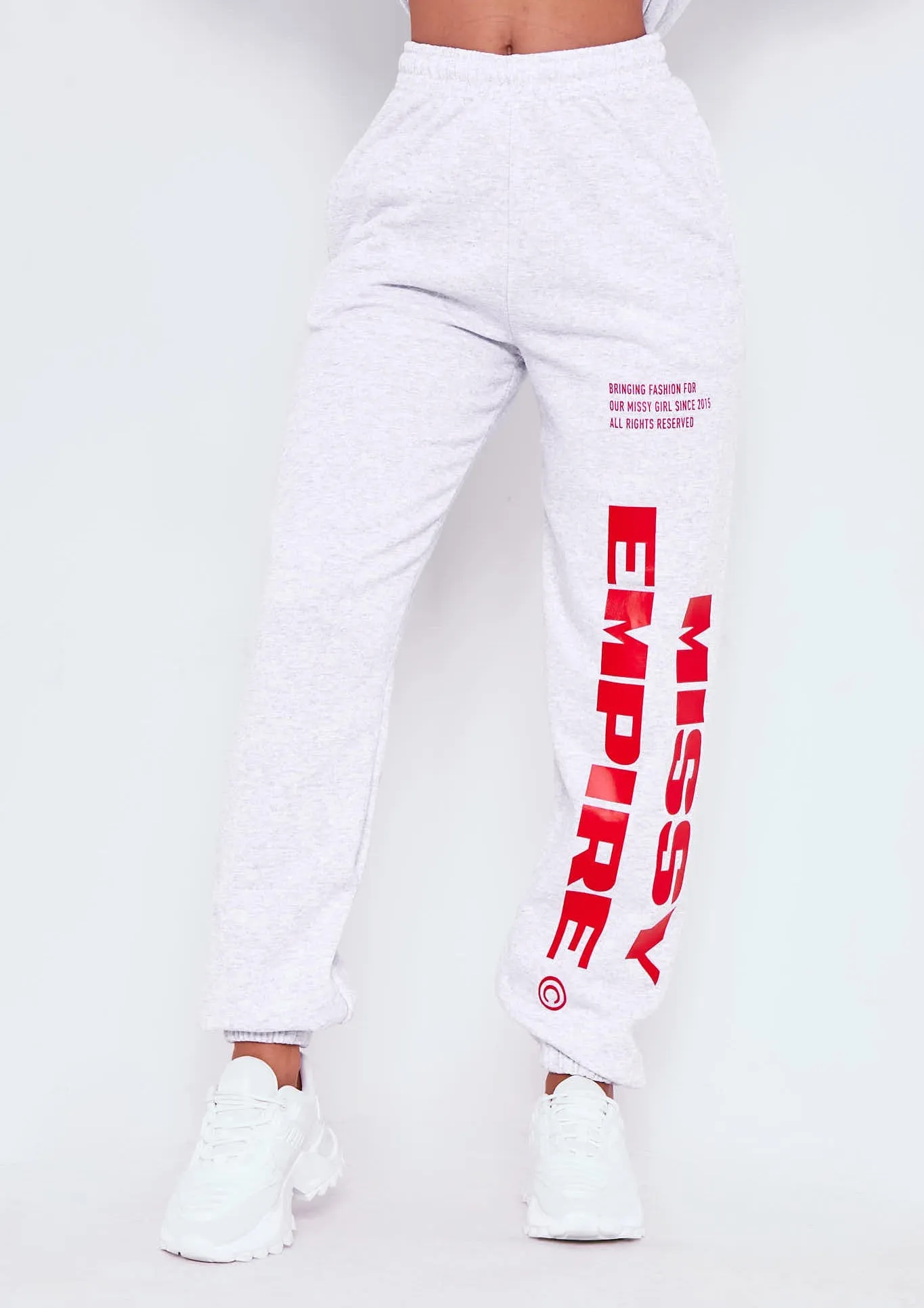 Layla Grey Missy Empire Slogan Joggers