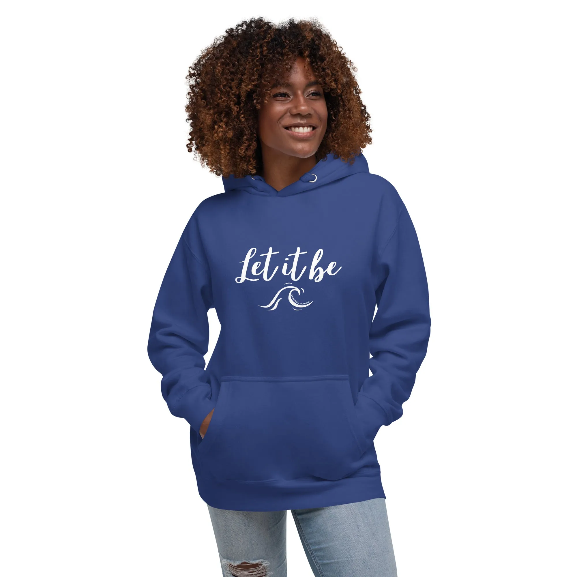 Let it be Wave Soft Cozy Hoodie