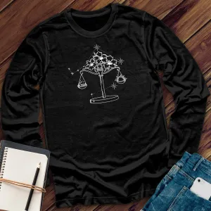 Libra Floral Scales Long Sleeve